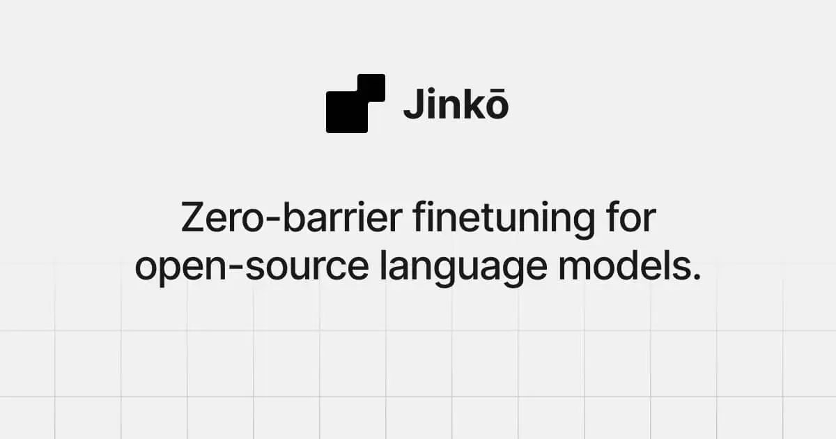 Jinko: Zero-barrier finetuning for open-source language models.